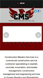 Mobile Screenshot of constructionmastersservices.com